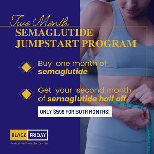 Buy One Month of Semaglutide Get One Half Off!