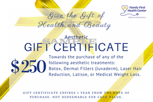 Aesthetics Gift Certificate